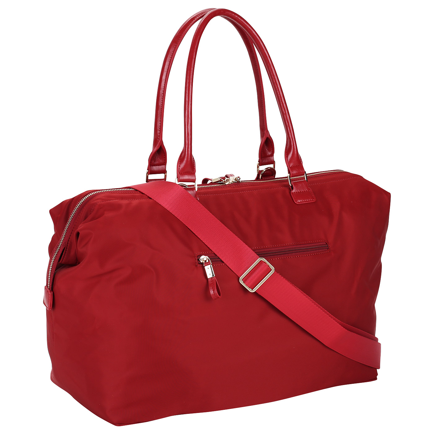 Красная дорожная сумка Aurelli 
