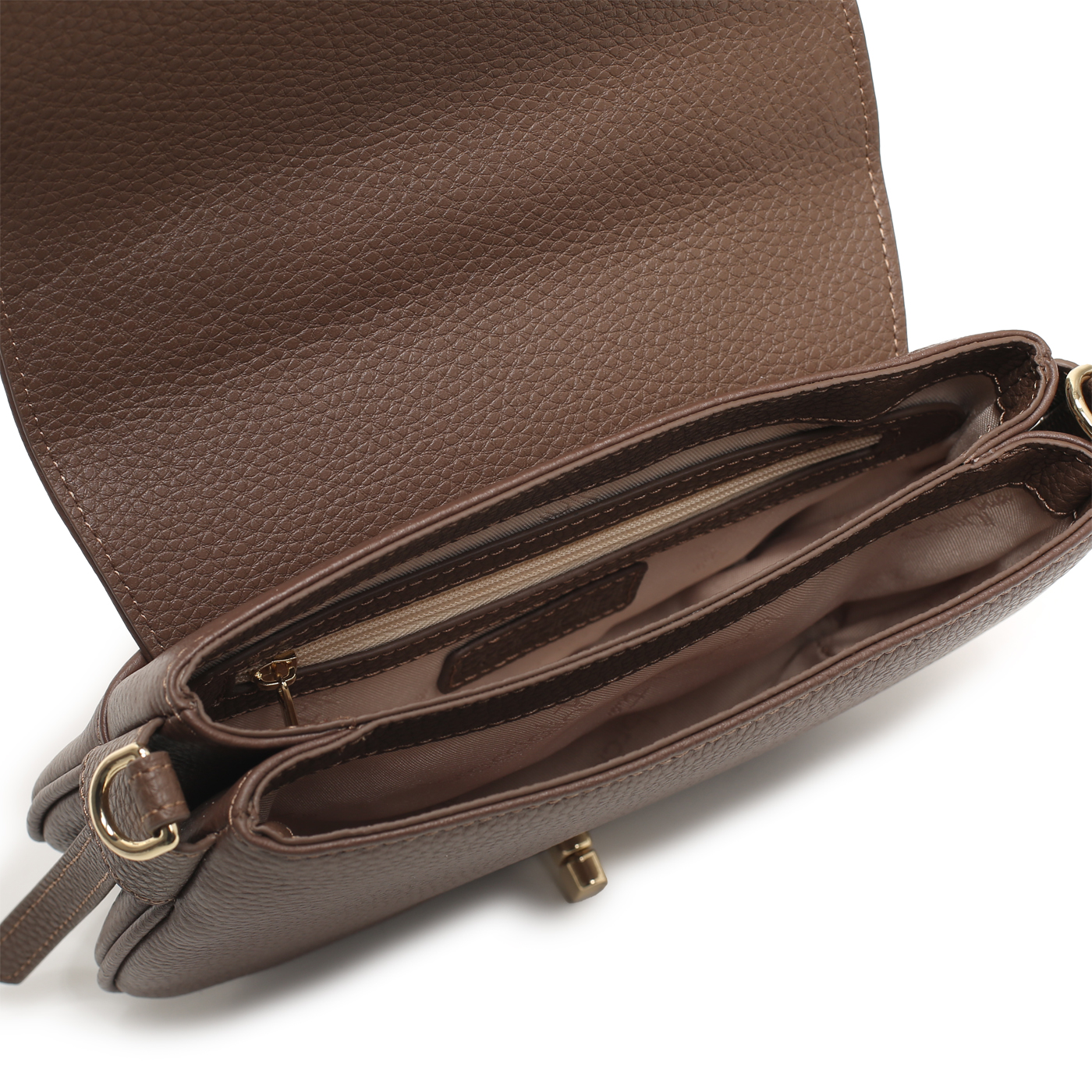 Кожаная сумка Braccialini Michelle