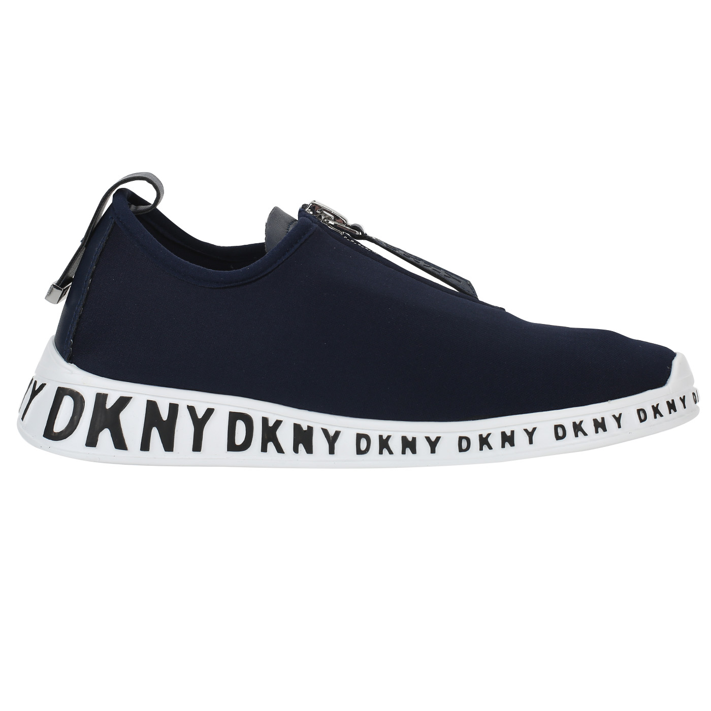 DKNY Синие кроссовки с логотипом бренда