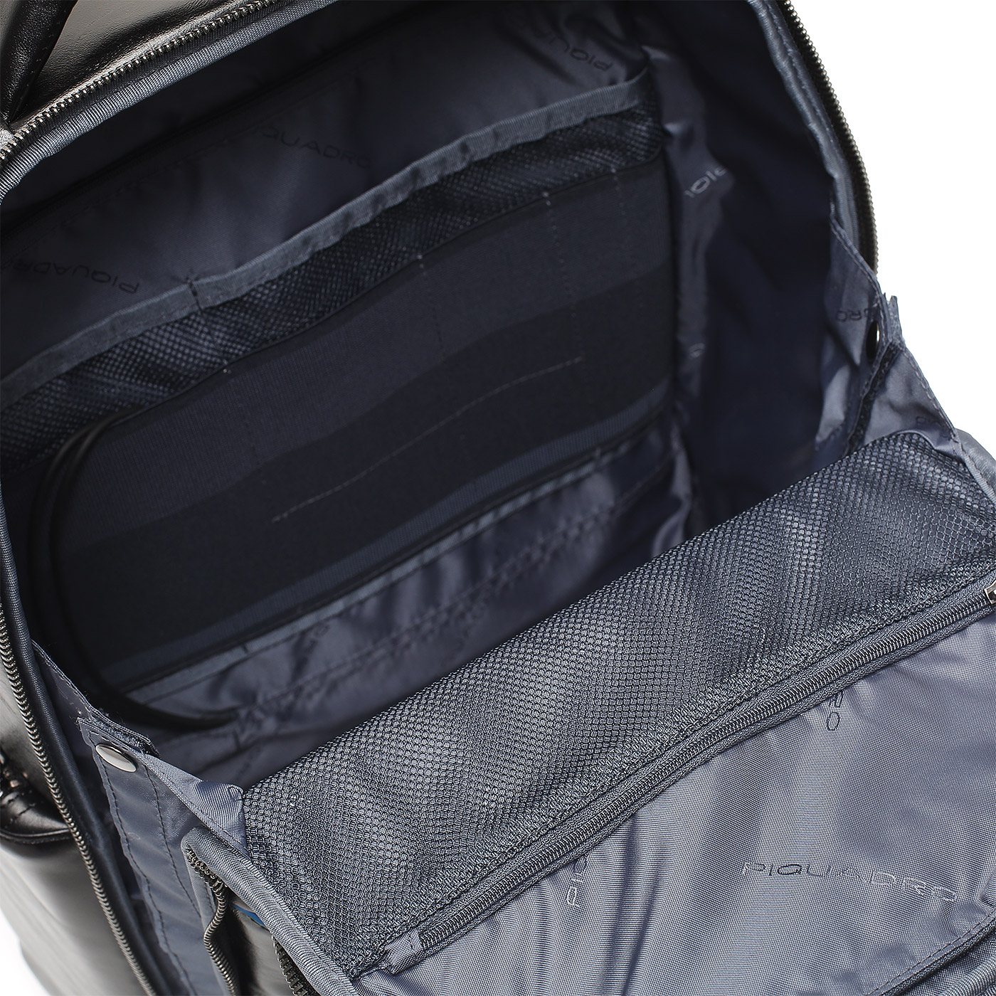 Кожаный рюкзак Piquadro Blue square