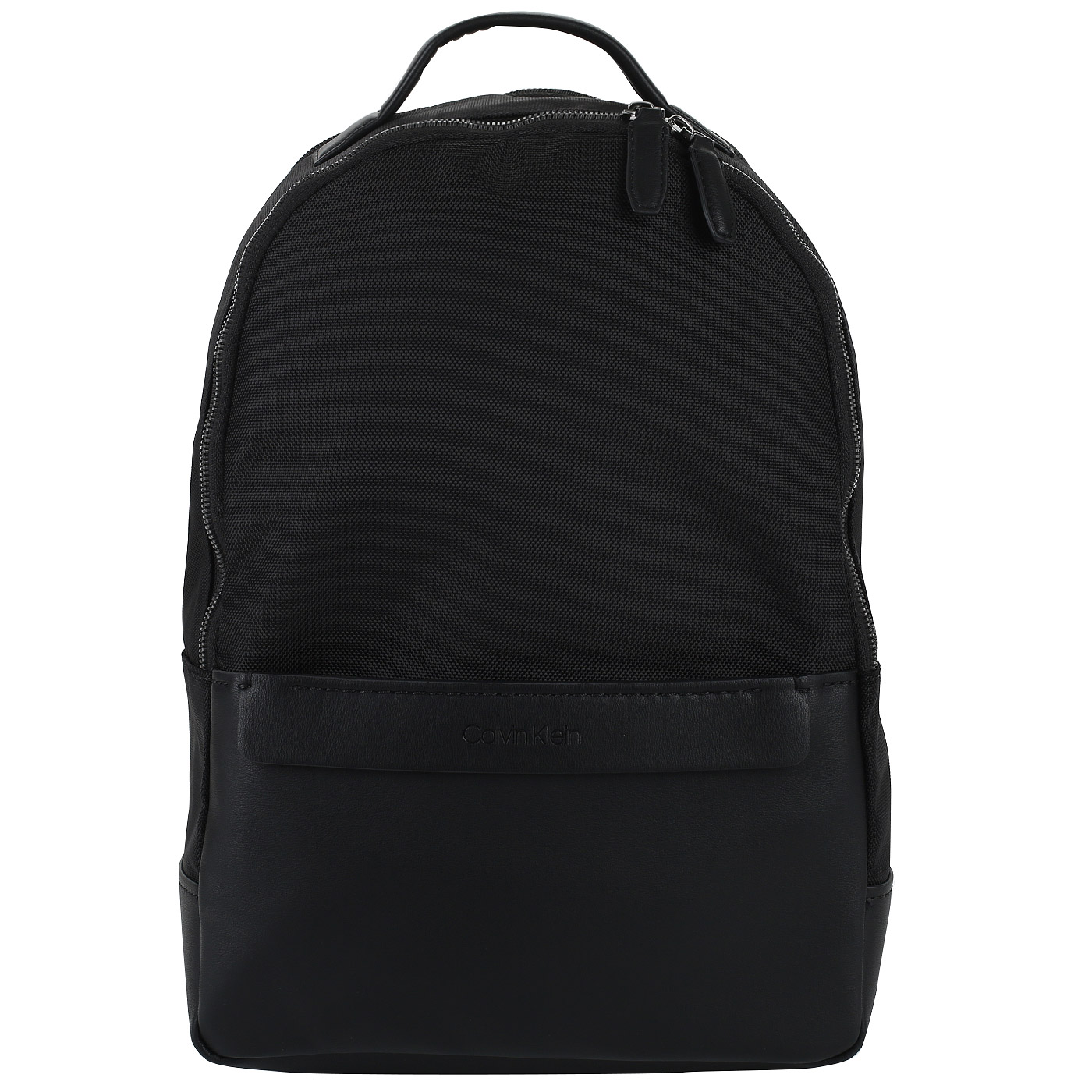 Calvin Klein Jeans Черный рюкзак с двумя отделами