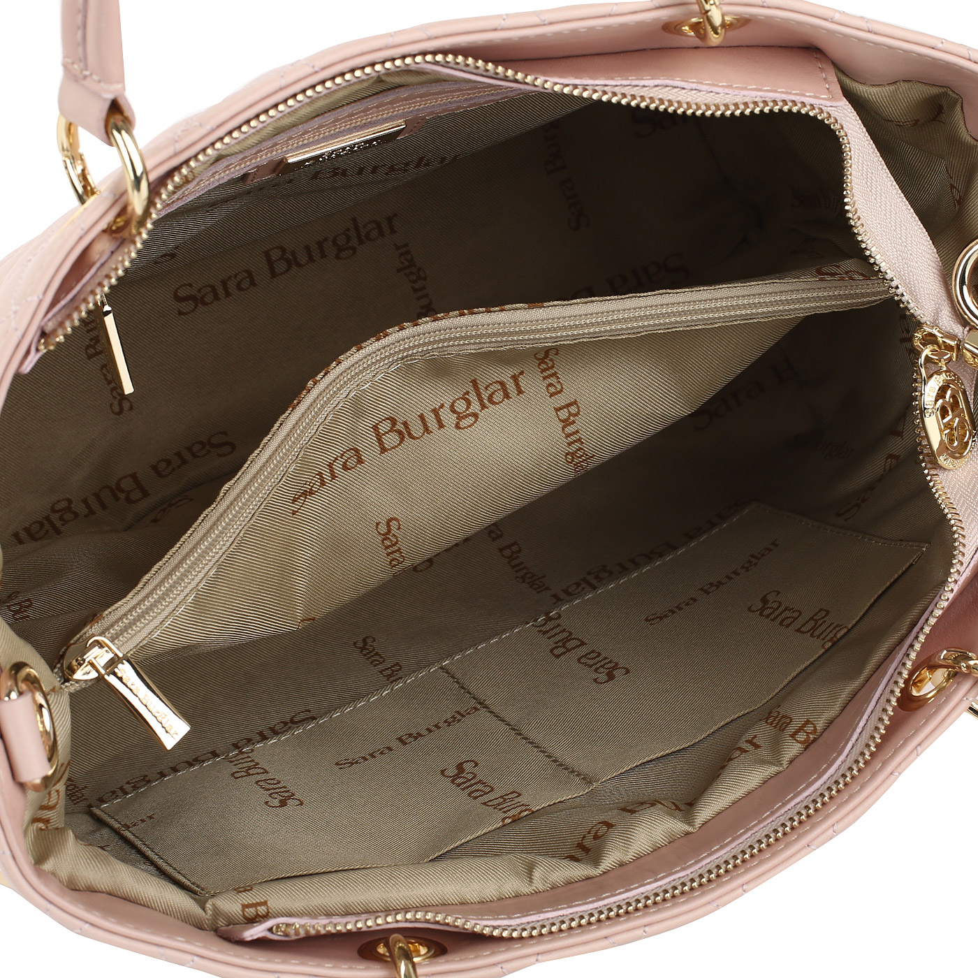 Женская сумка с клепками Sara Burglar Nelly Star