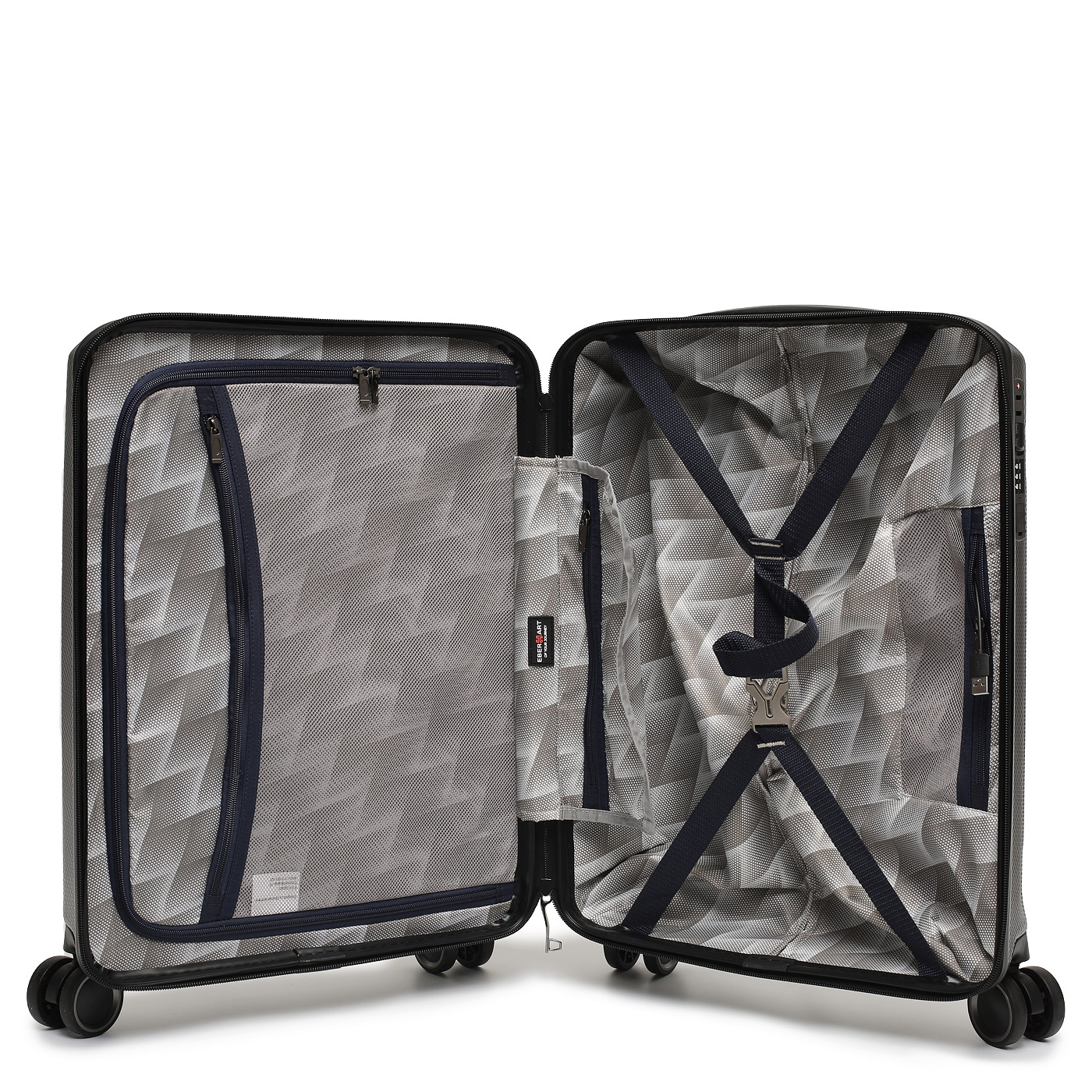 Чемодан для ручной клади из поликарбоната Eberhart Scale