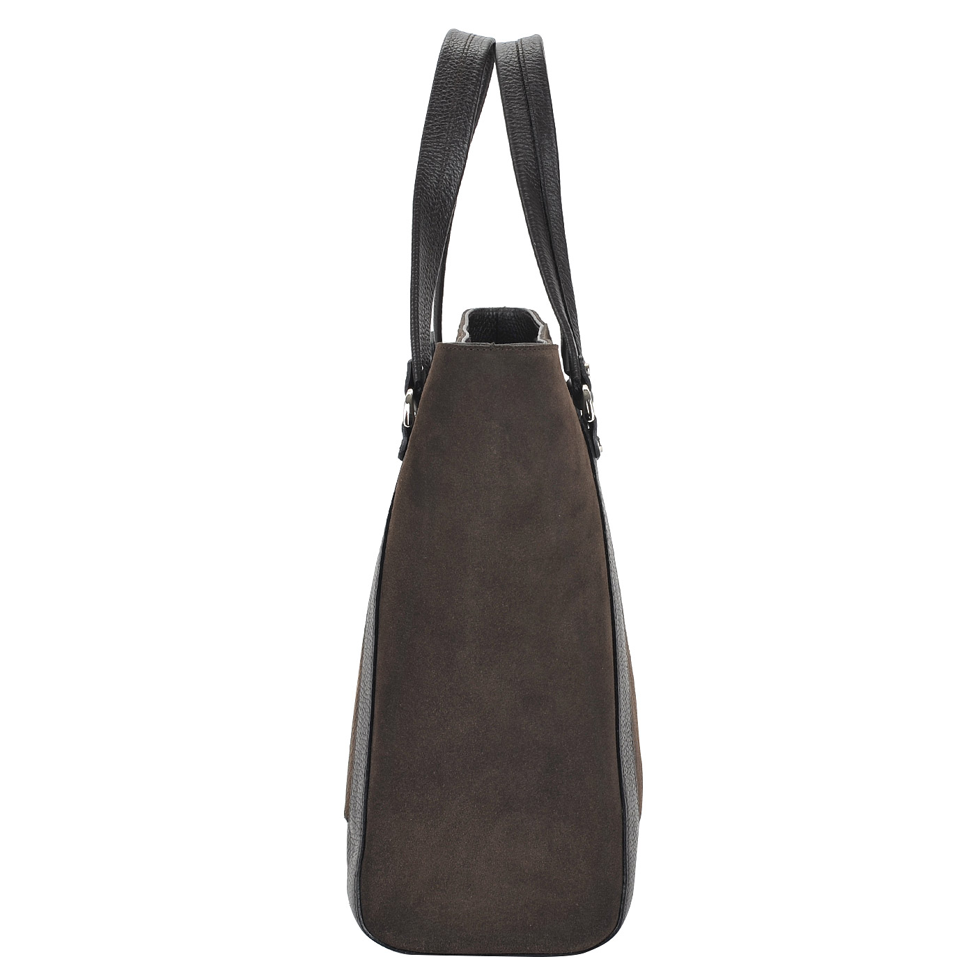 Женская сумка из комбинированной кожи с длинными ручками Chatte 