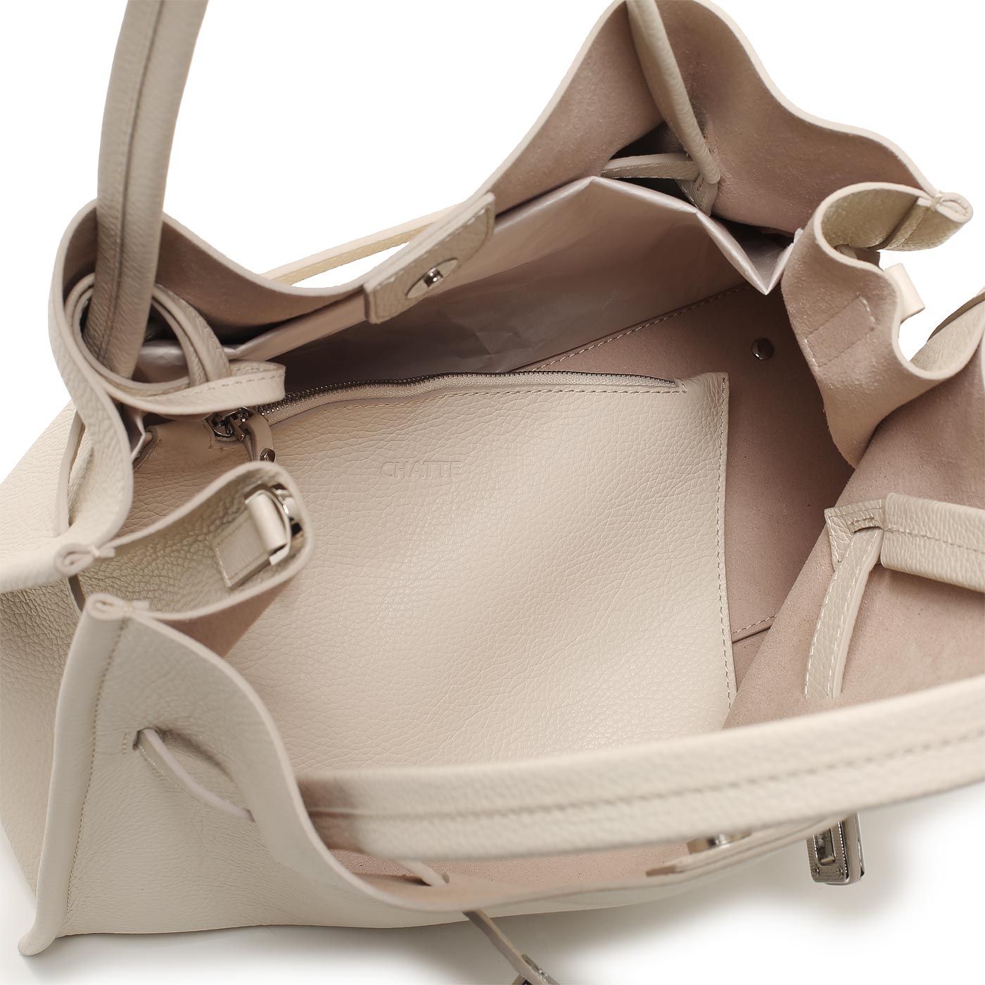 Кожаная сумка Chatte Marseille