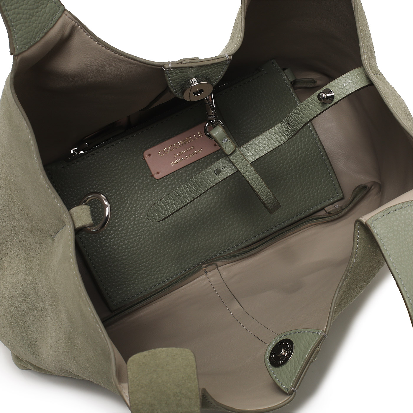 Кожаная сумка Coccinelle CoccinelleC-easy suede