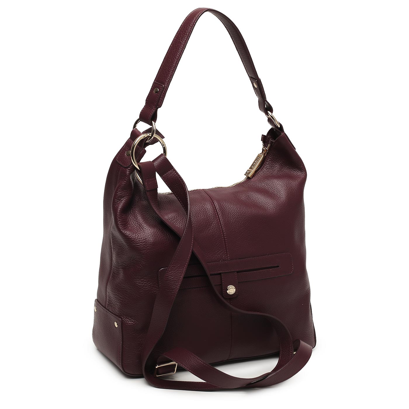 Кожаный рюкзак-трансформер Aurelli Bella