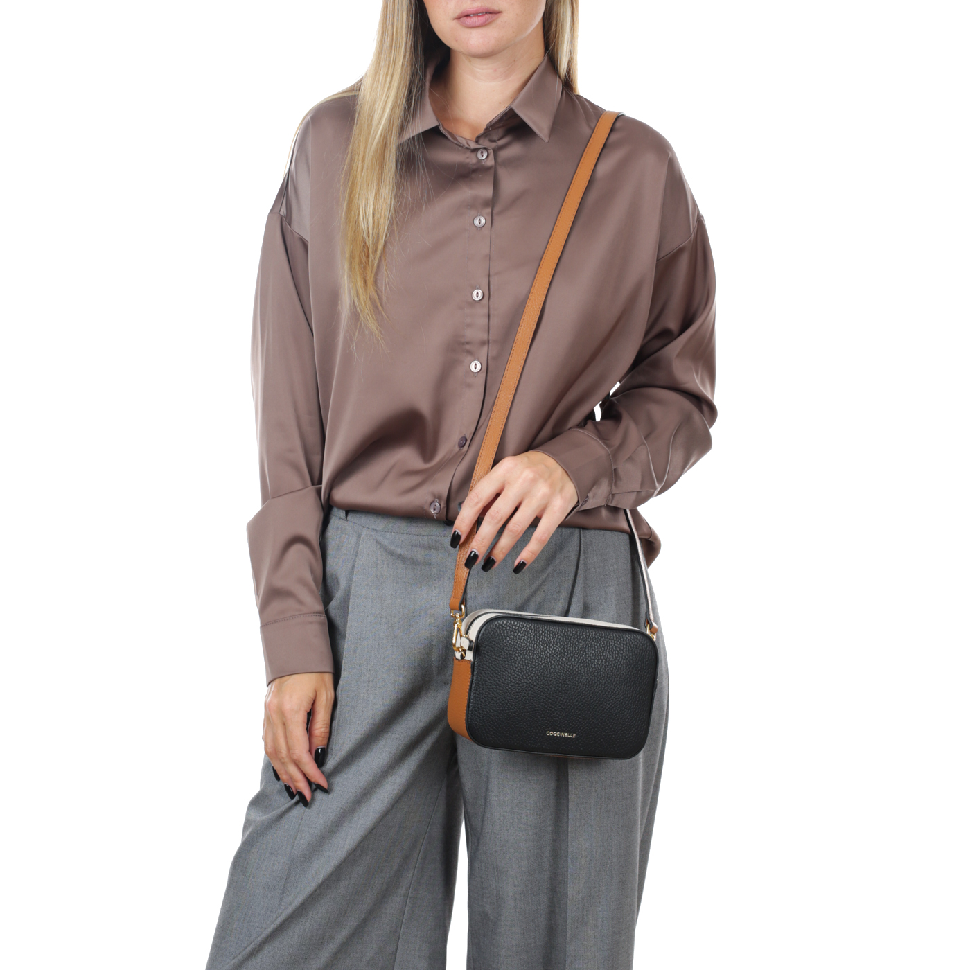 Сумка через плечо Coccinelle Tebe Tricolor