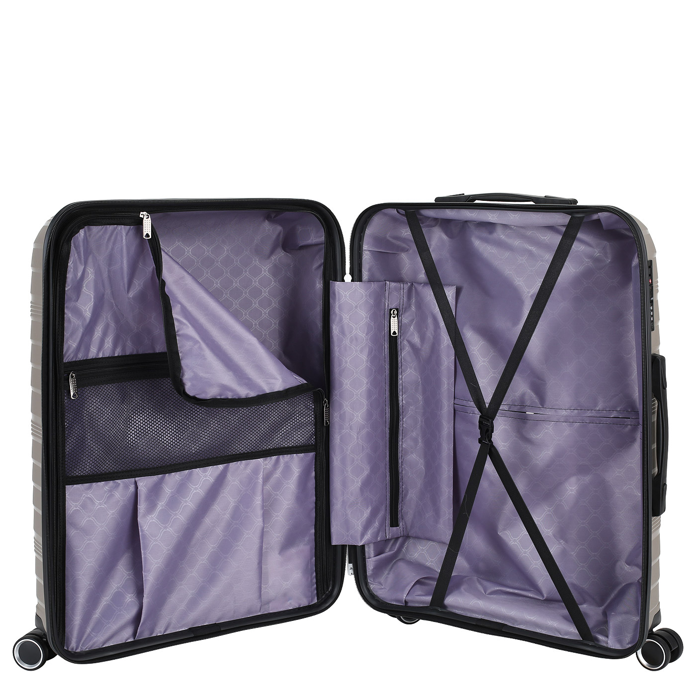 Чемодан средний M из полипропилена Sun Voyage Elite