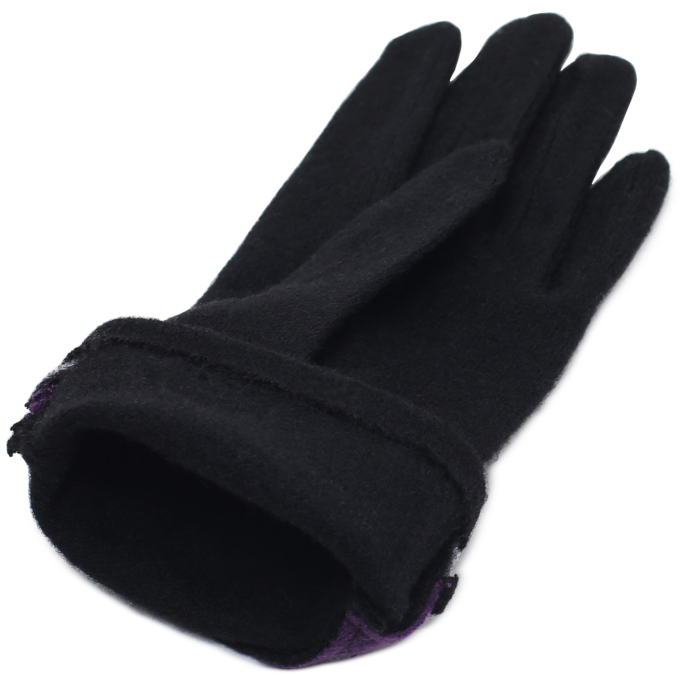 Перчатки короткие с пуговицами Russian Look 