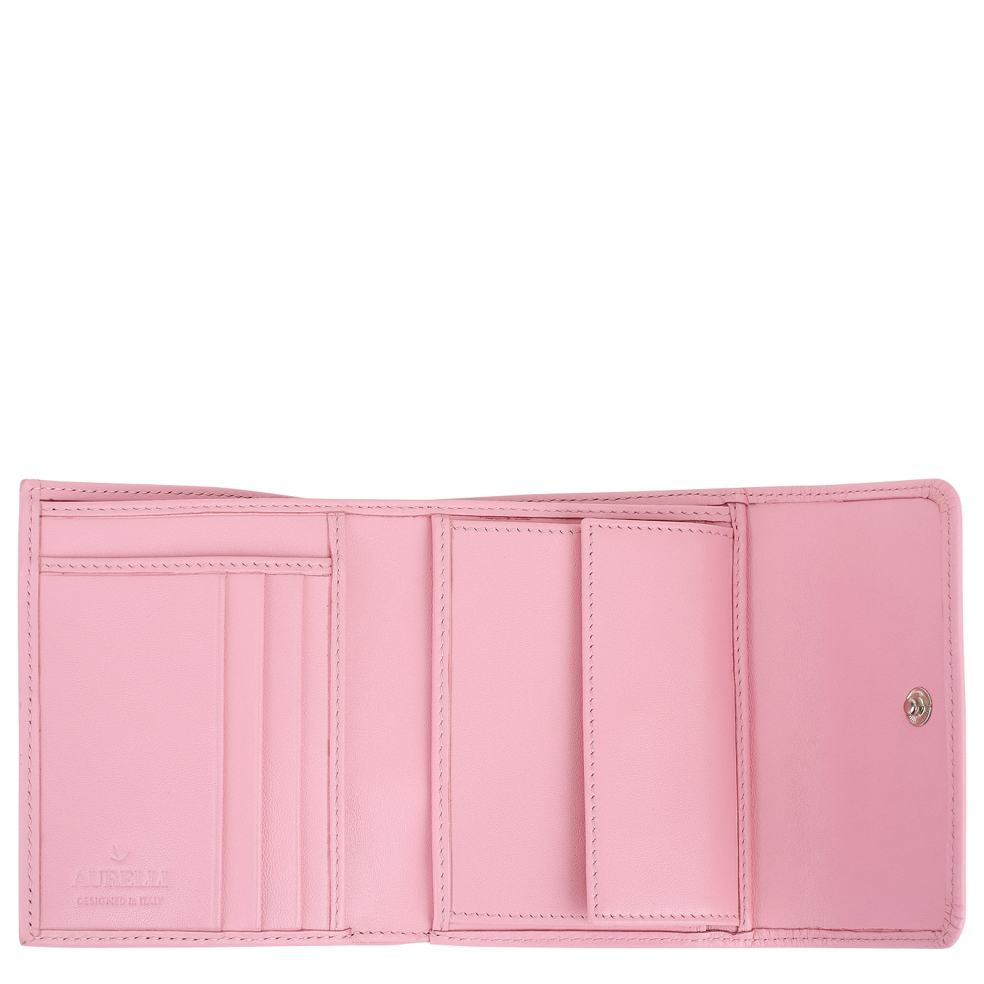 Кошелек складной на кнопке Aurelli Ocean