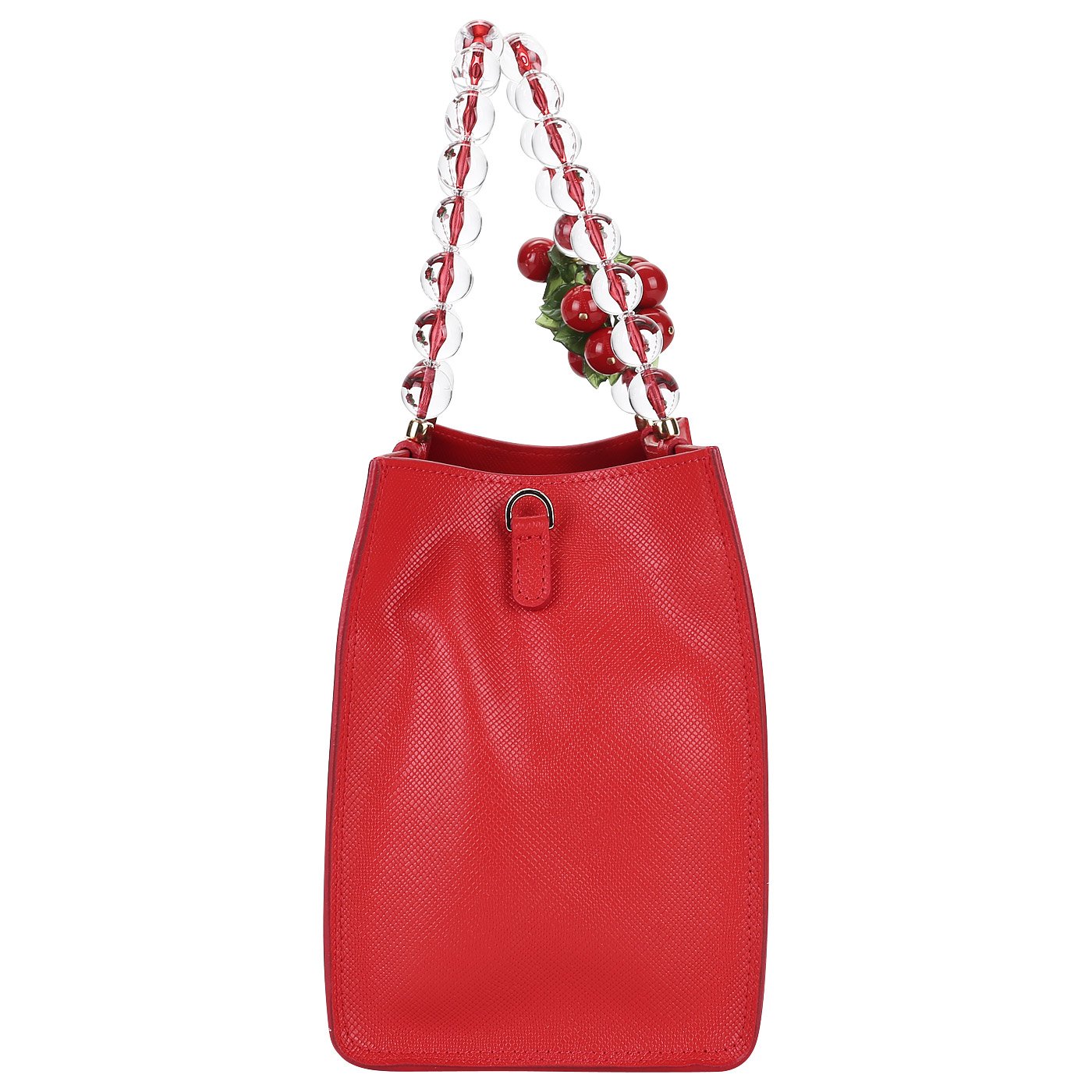 Красная женская сумочка из натуральной кожи Roberta Gandolfi Cappuccetto rosso