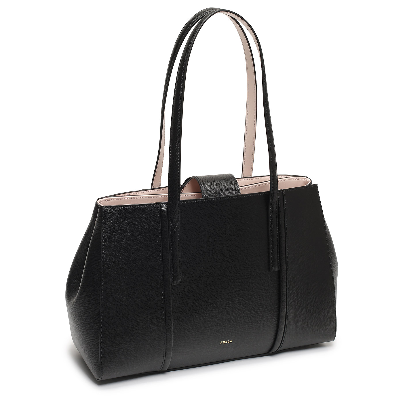 Кожаная сумка Furla Riva