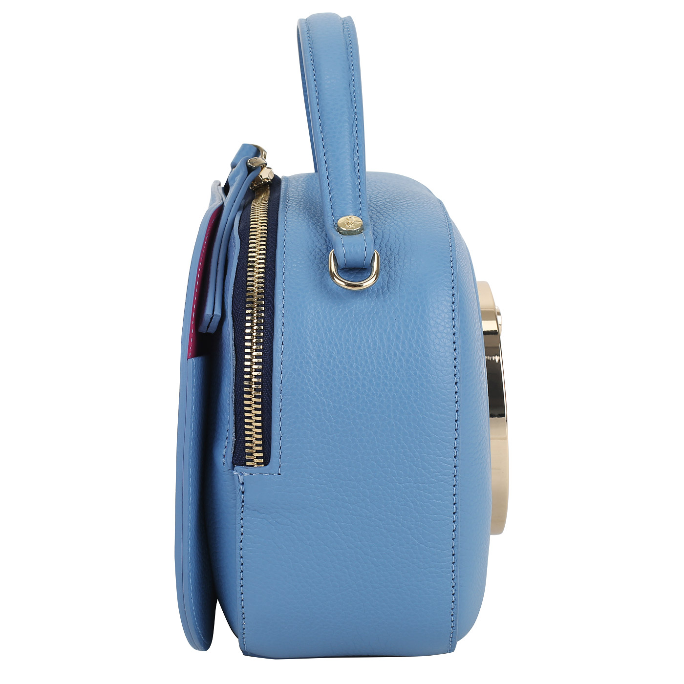 Кожаная сумка с цепочкой Carlo Salvatelli Dora gemma