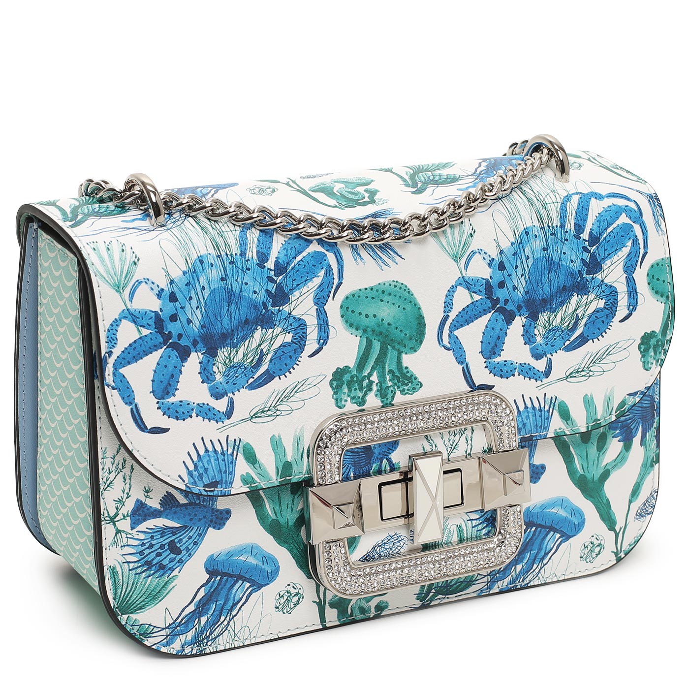 Сумка через плечо с цепочкой Cromia It Naia