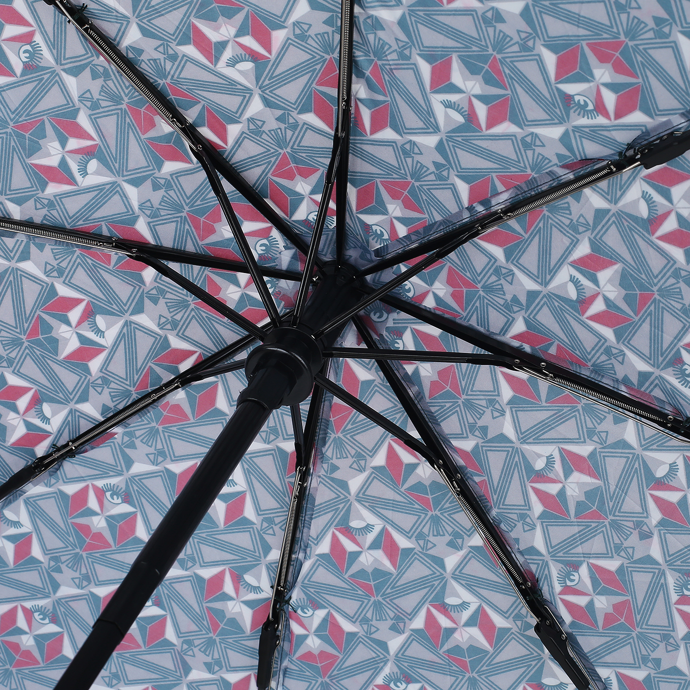 Зонт в три сложения Russian Look 