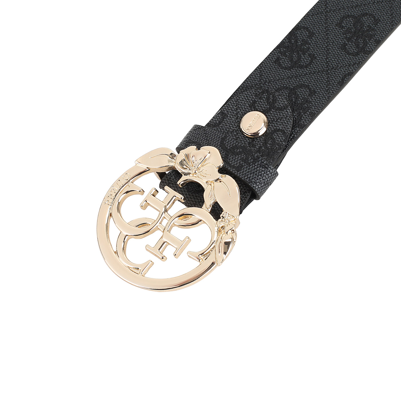 Ремень с тиснением Guess Emera