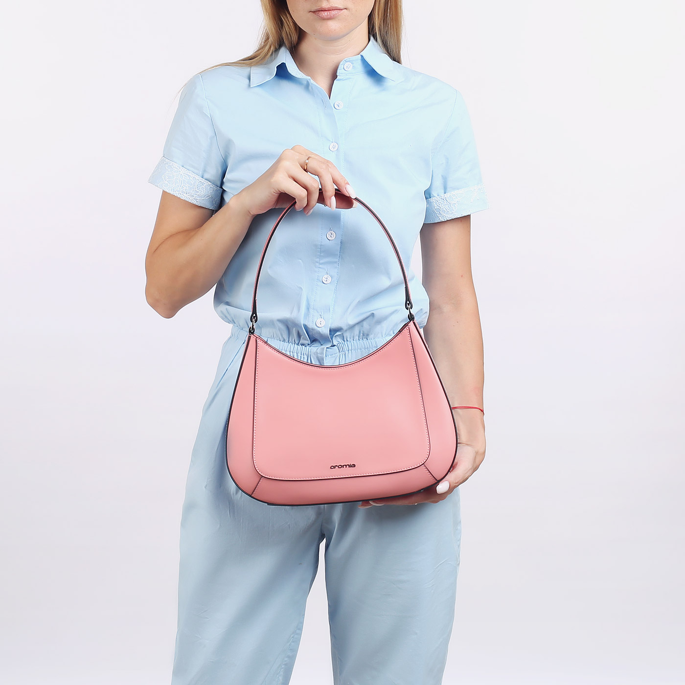 	Кожаная сумка Cromia Perla