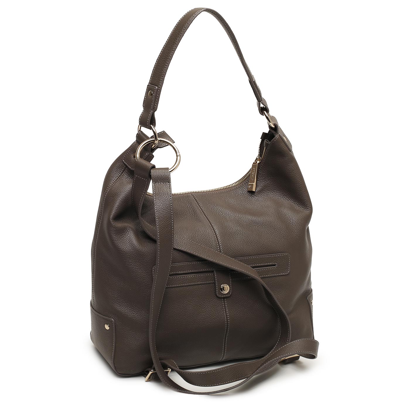 Кожаный рюкзак-трансформер Aurelli Bella