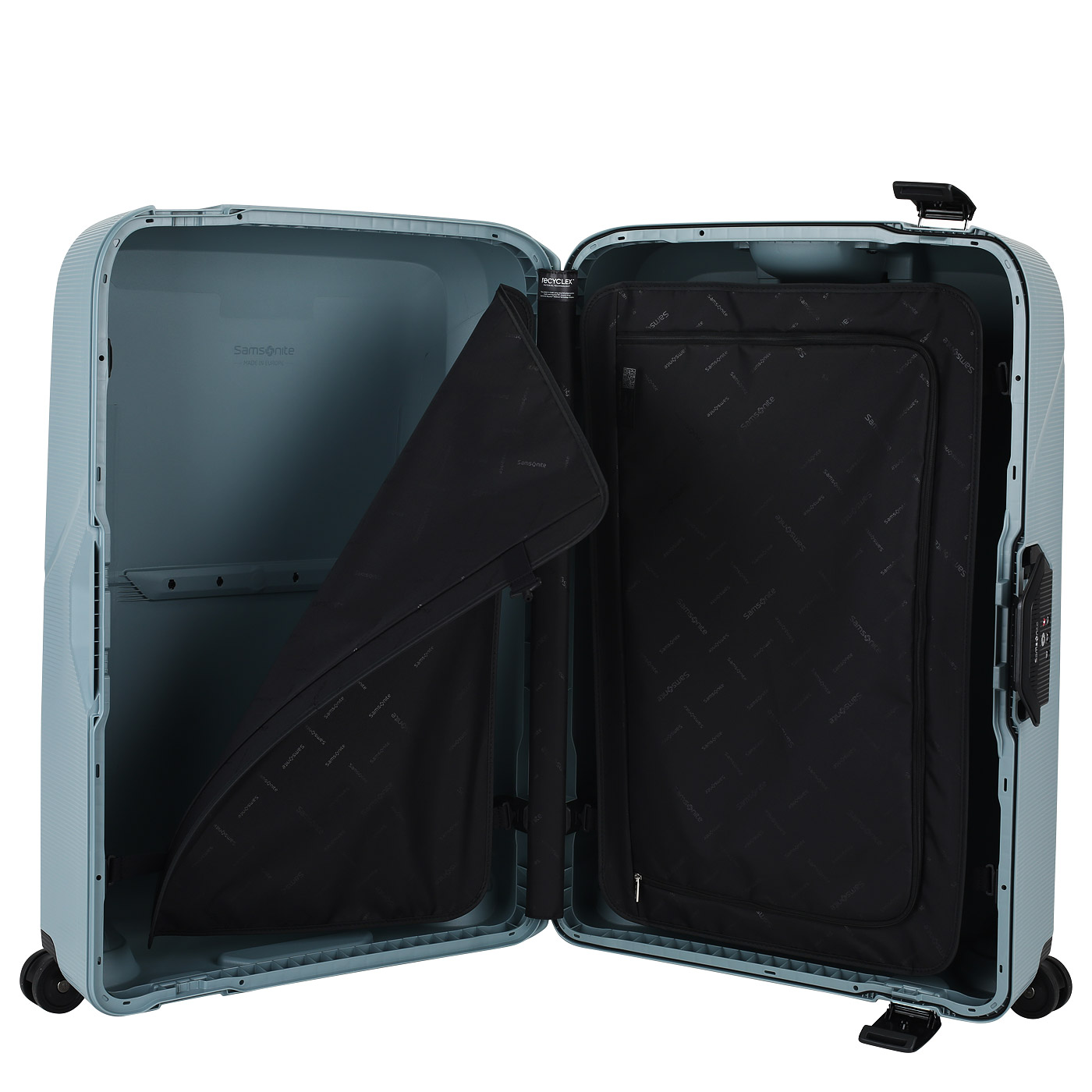 Чемодан очень большой XL из полипропилена с кодовым замком Samsonite Magnum ECO