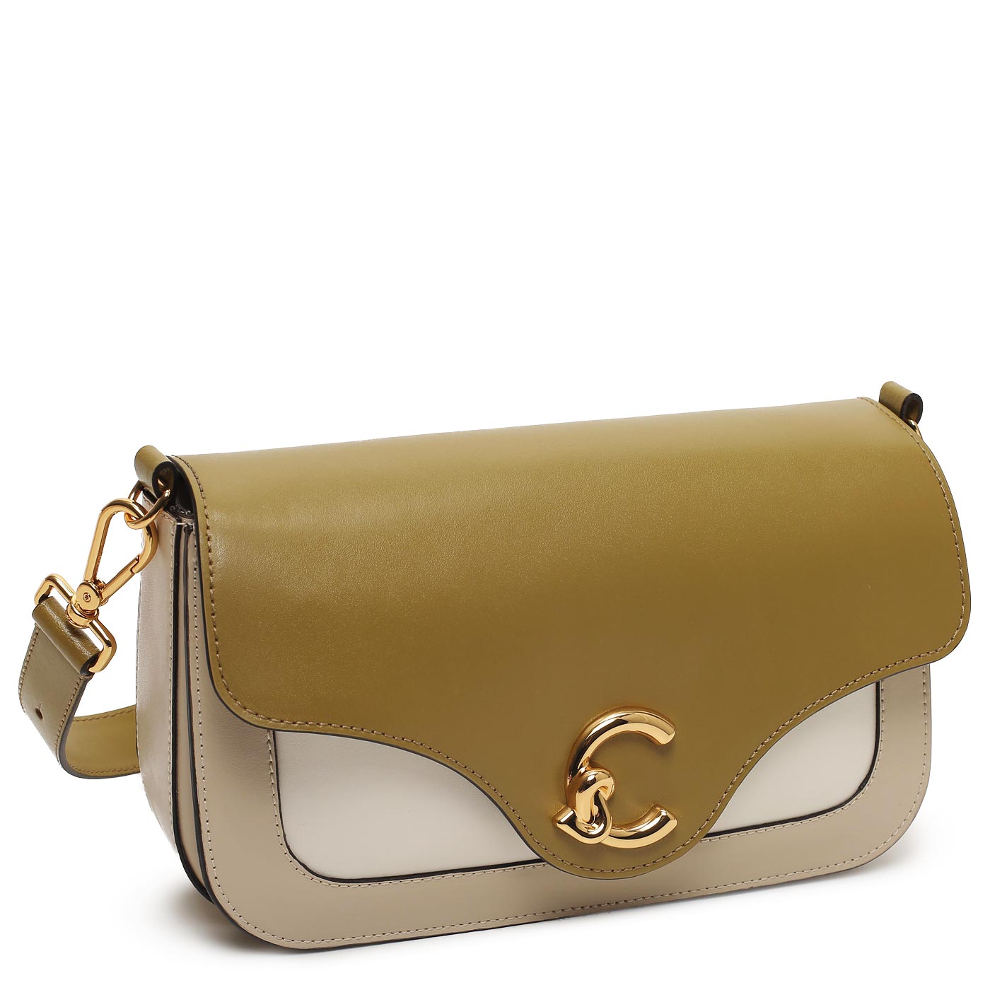 Кожаная сумка Coccinelle Coccinelle C-Me Calf Tric