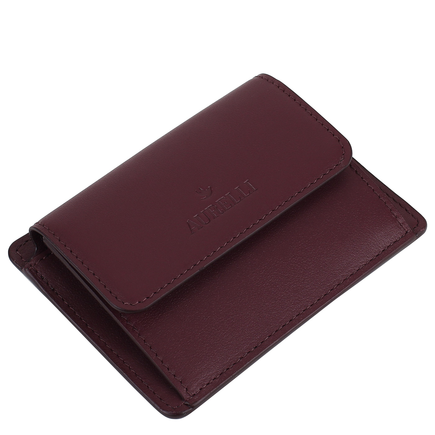 Кожаная визитница Aurelli Ocean