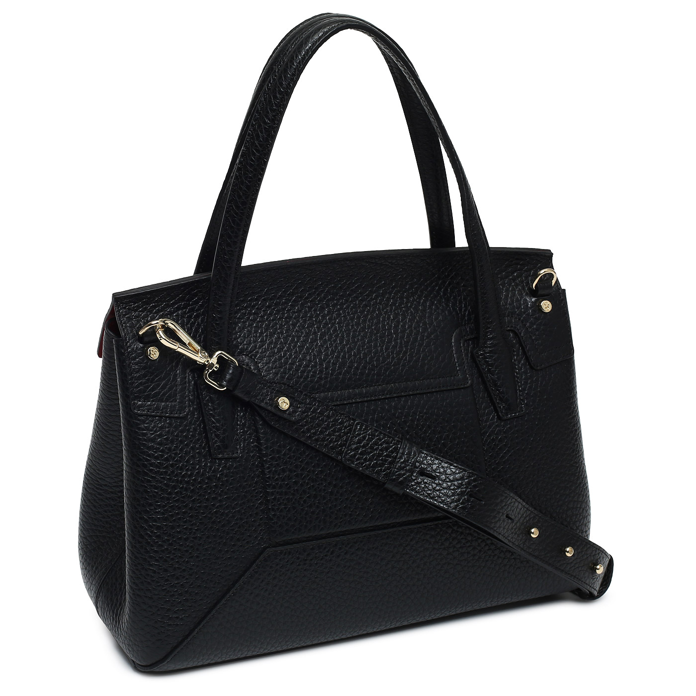 Кожаная сумка Carlo Salvatelli Marta cervino