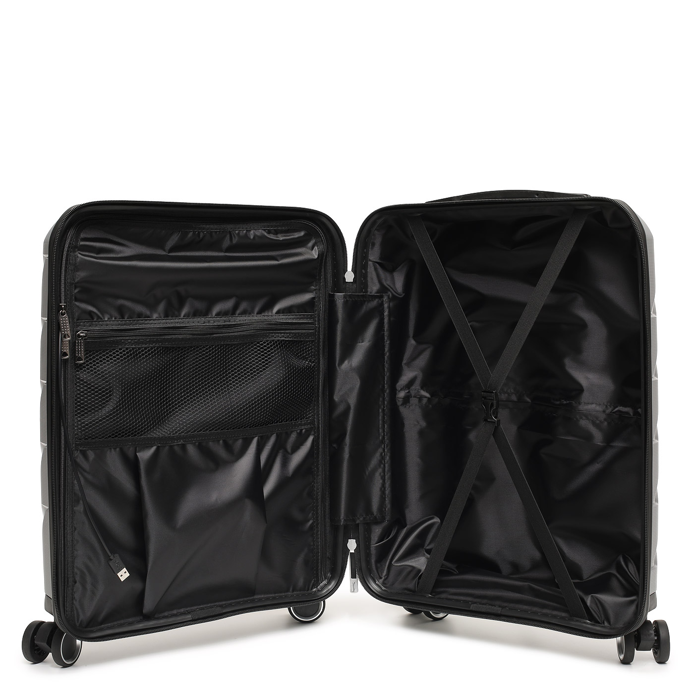 Чемодан маленький S из полипропилена Sun Voyage Elite